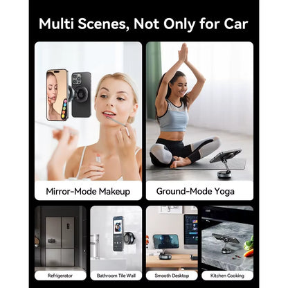 2026 Upgraded Vacuum Magnetic Phone Holders for Your Car 360 Adjustable Absorption Magnetic Bracket 98LBS Magsafe Suctio